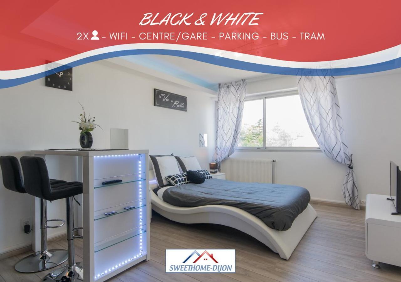 Sweethome Dijon - Black & White Exteriér fotografie